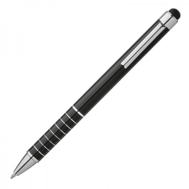 Logotrade business gift image of: Metal ballpen with touch pen LUEBO